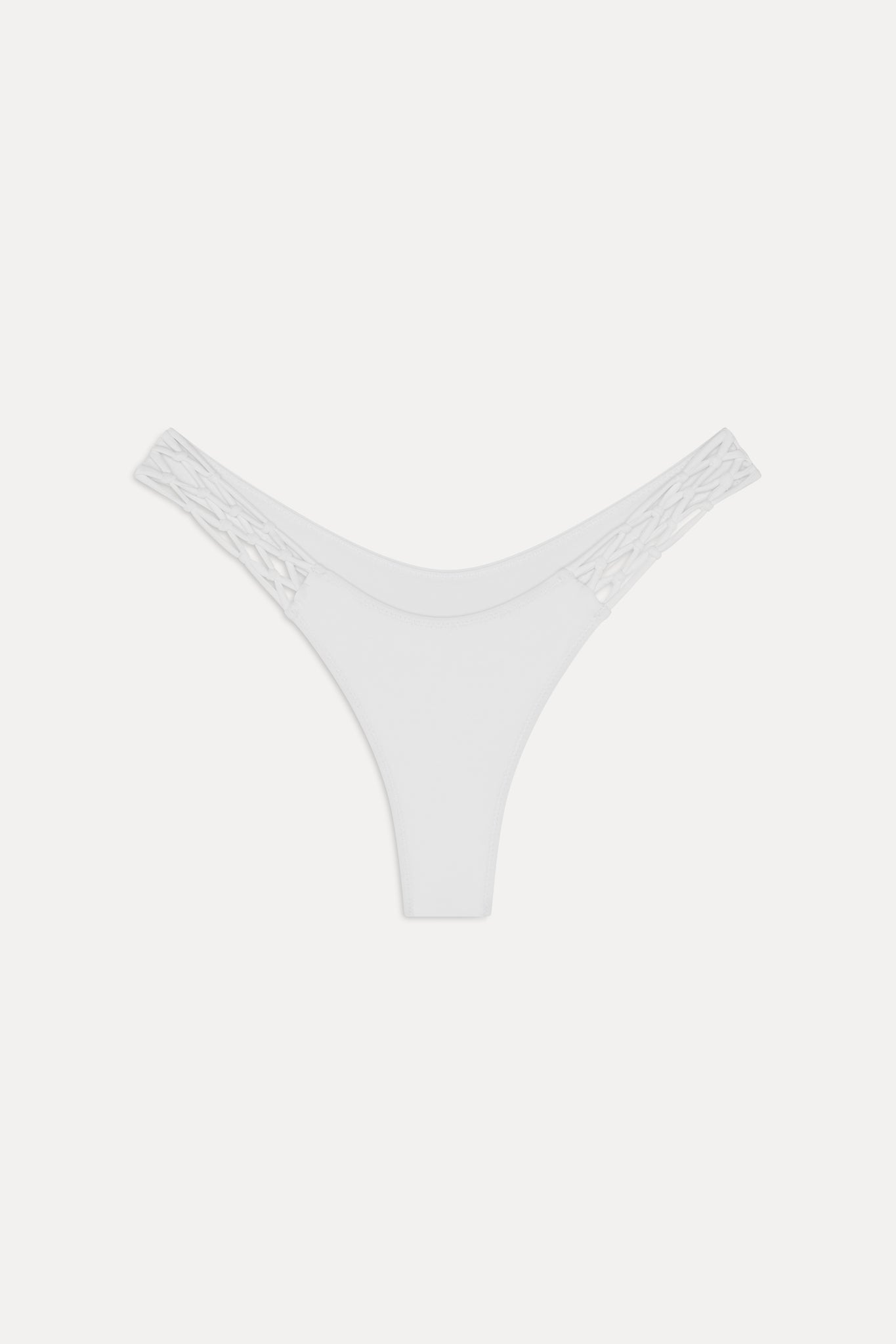 x JENNIE Encore Micro Bikini Bottom - Optic White - Image 3