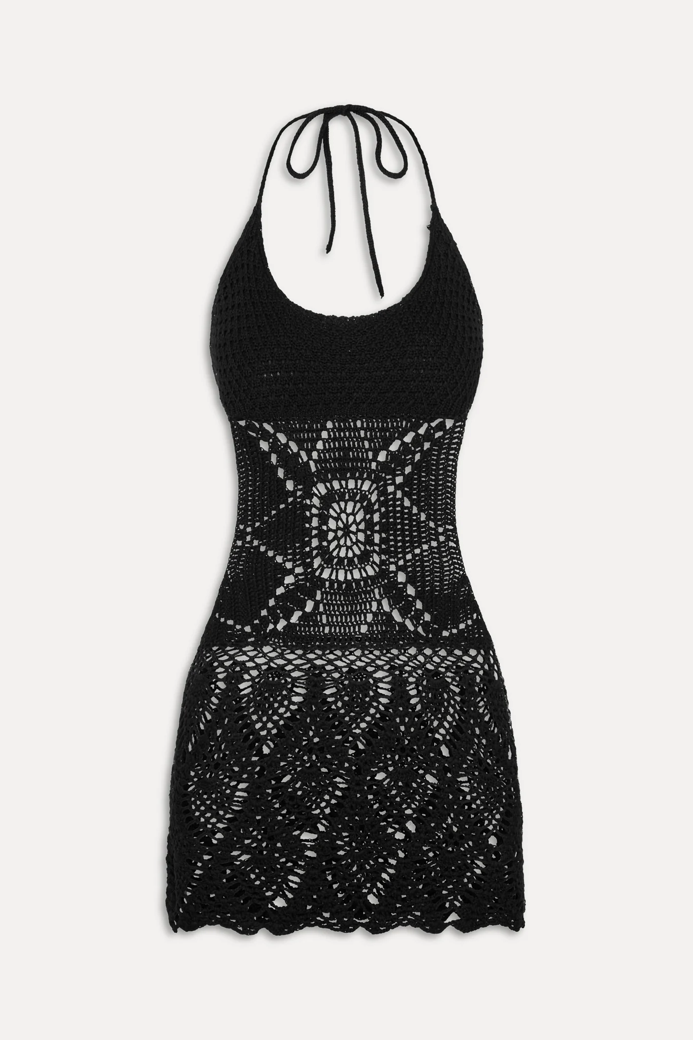 x JENNIE Gabriella Crochet Coverup - Black - Image 3