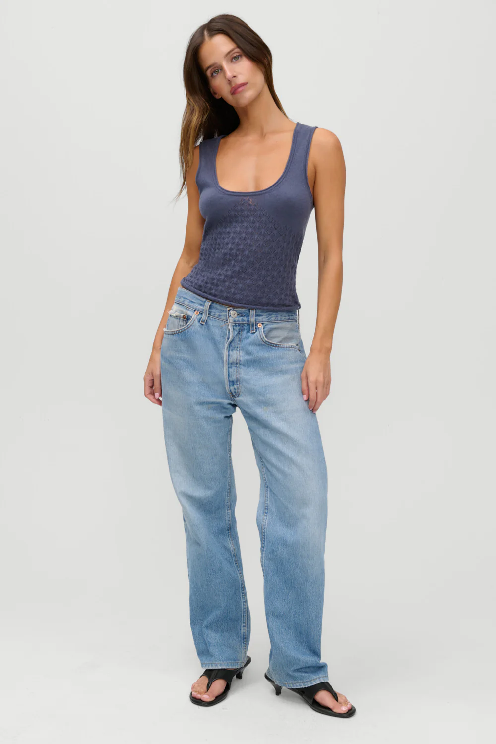 x JENNIE Kyra Knit Tank Top - Night in Seoul - Image 5