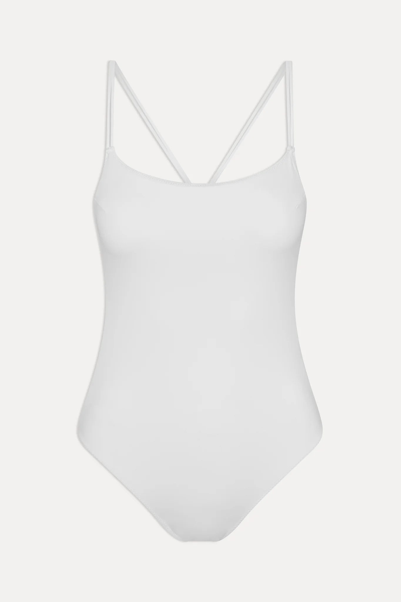 x JENNIE Lotus One Piece Swimsuit - Optic White - Image 3