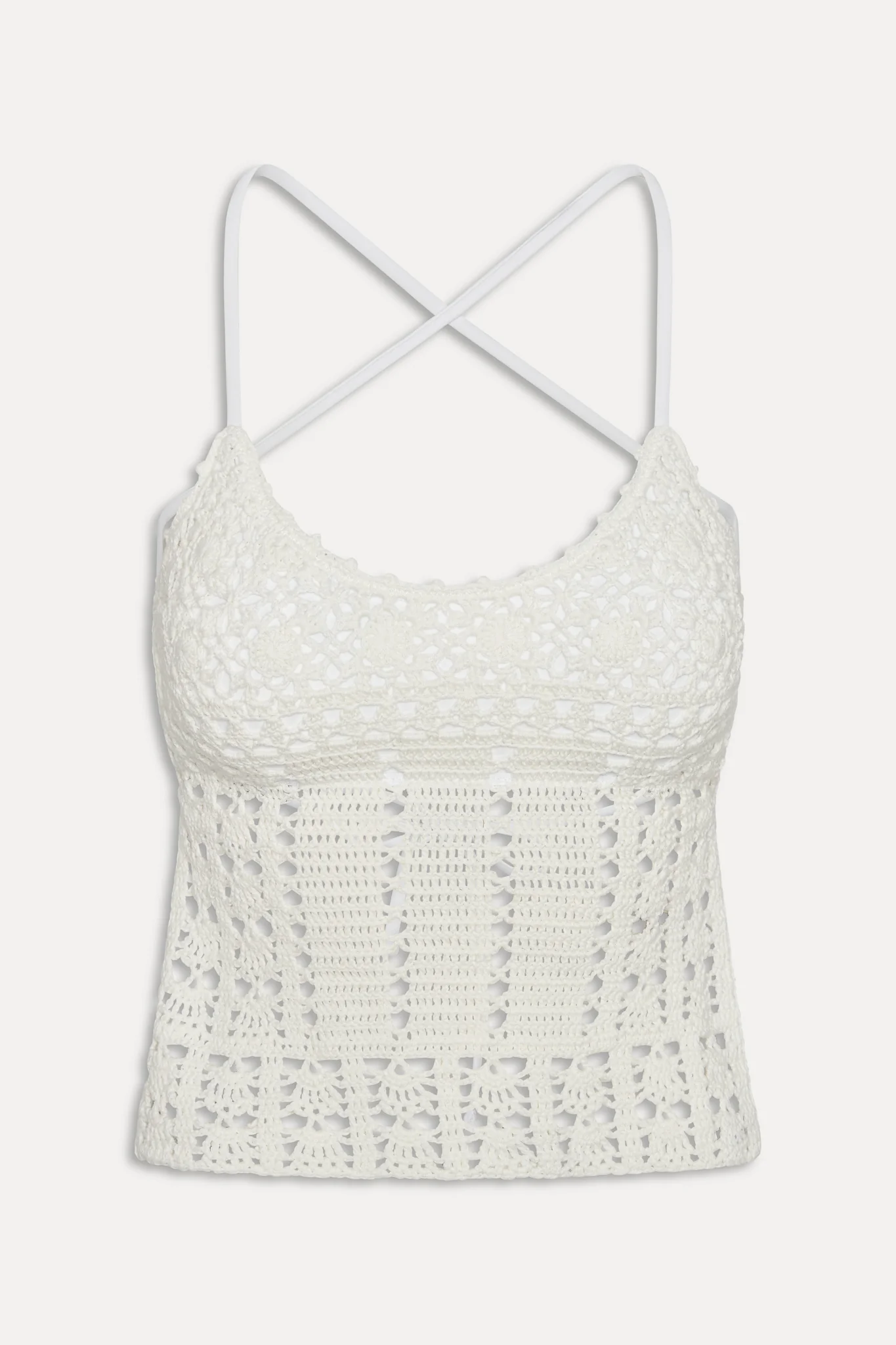 x JENNIE Nari Crochet Tankini - Ivory Crochet - Image 3