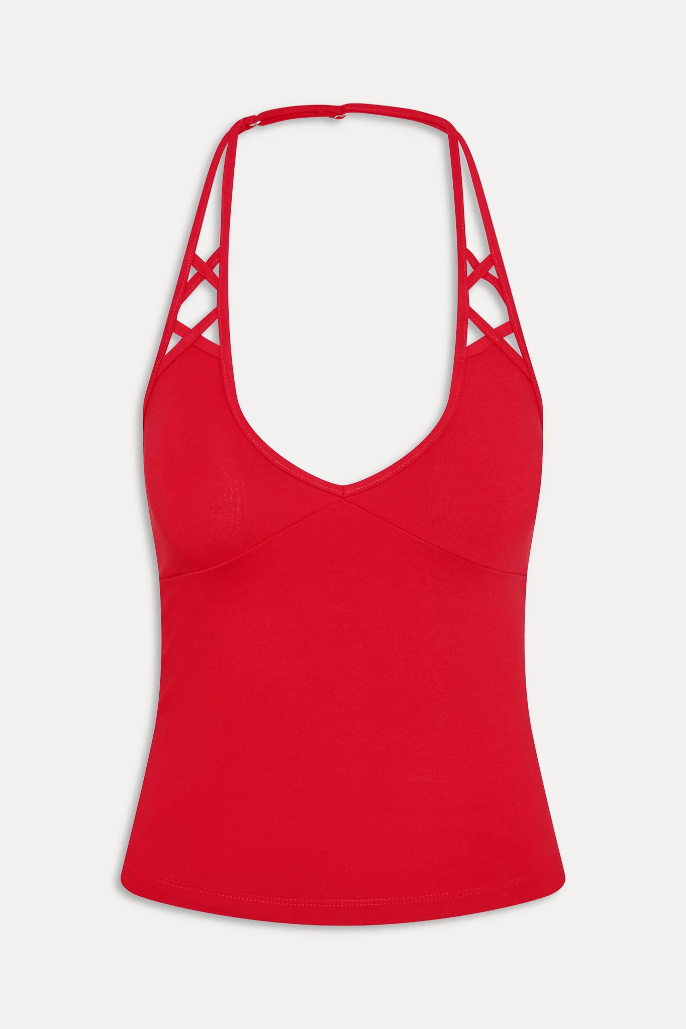 x JENNIE Nora Cotton Halter Top - Roses - Image 3