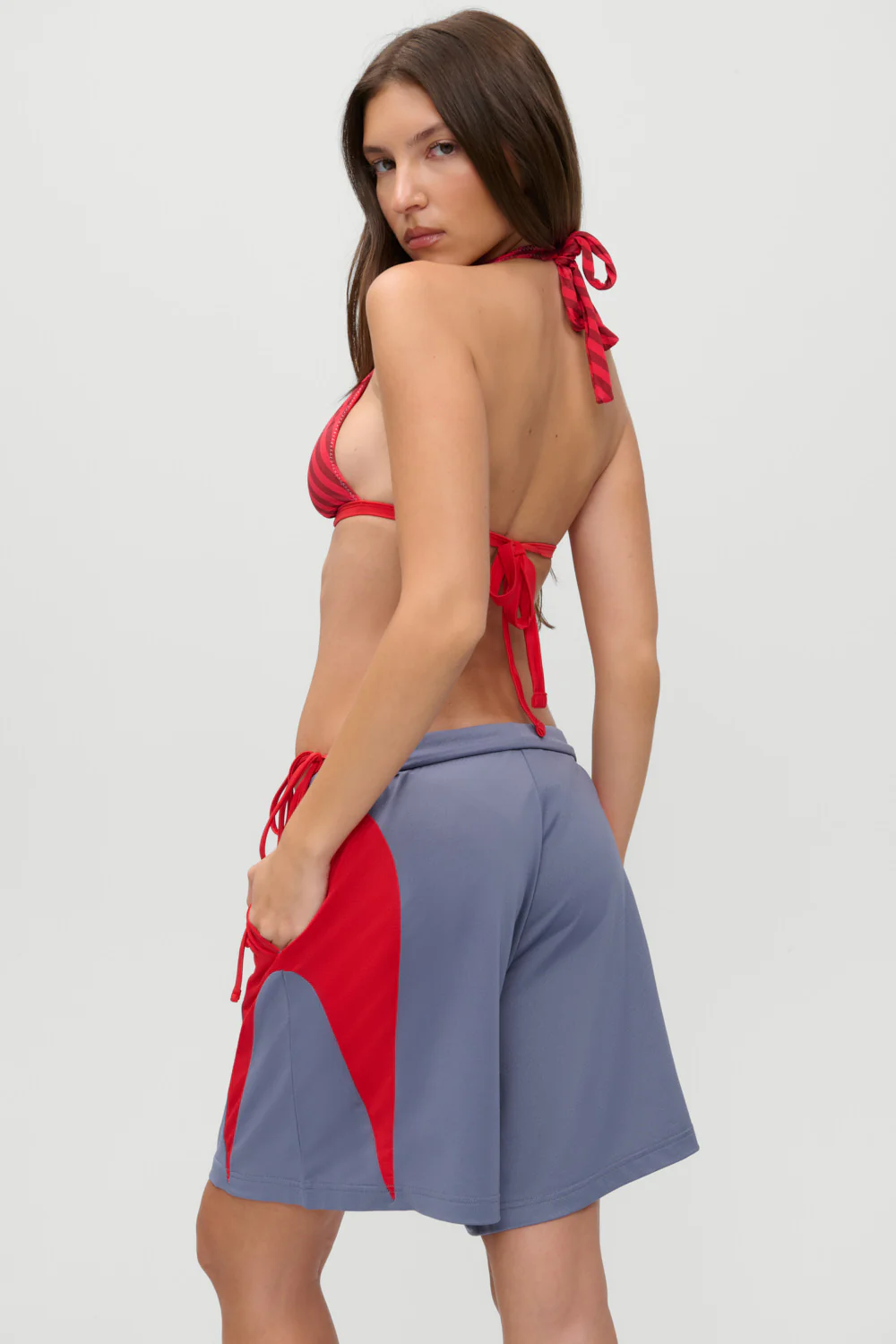 x JENNIE Nora Mesh Shorts - Comet - Image 2