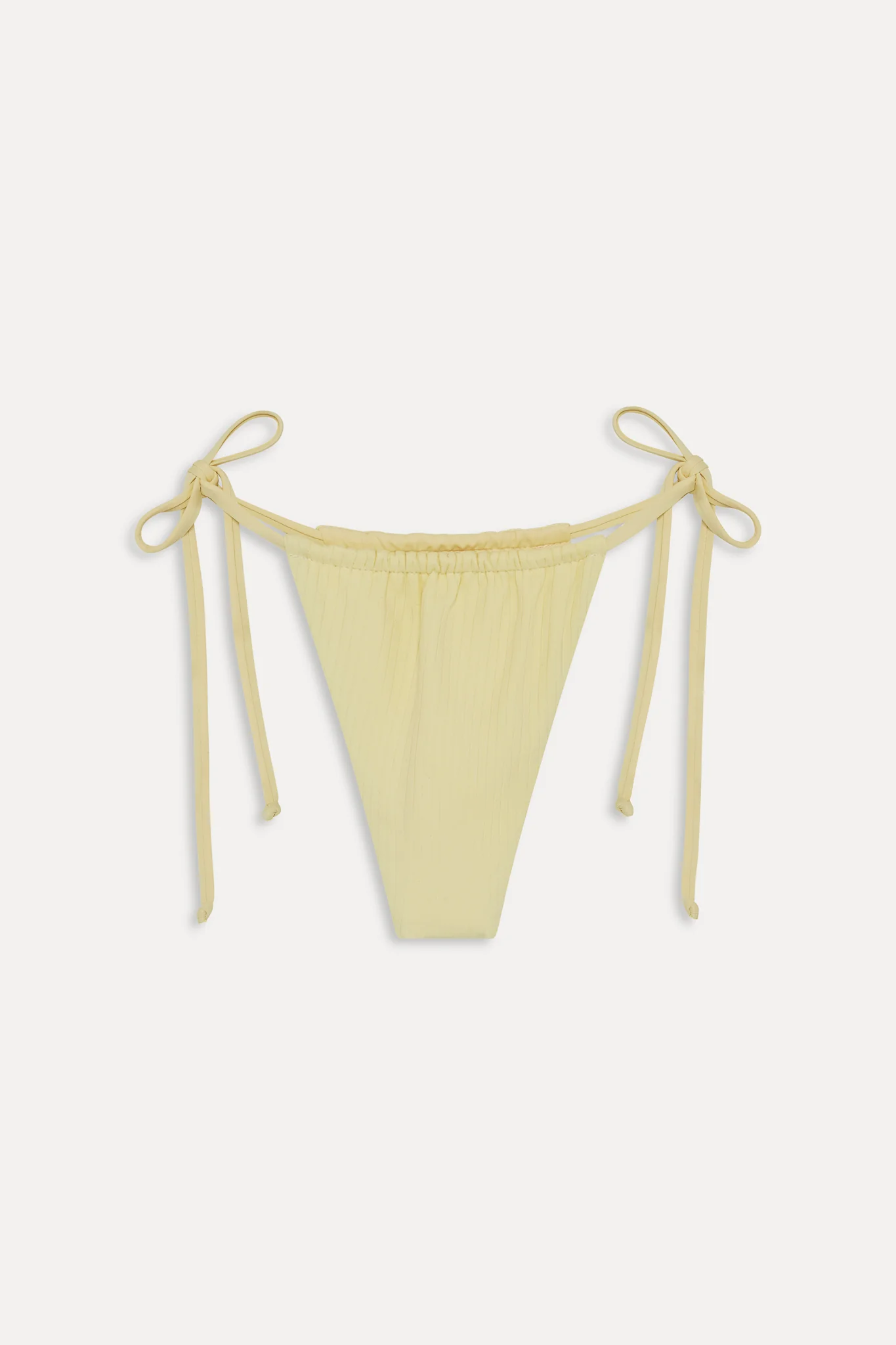 x JENNIE Tia Ribbed Bikini Bottom - Honeycomb - Image 3