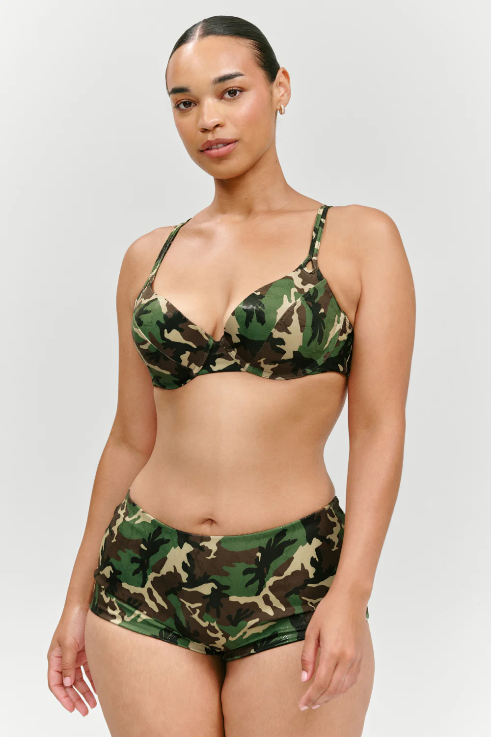 x KHY Zuma Foil Swim Short - Camo - Image 5