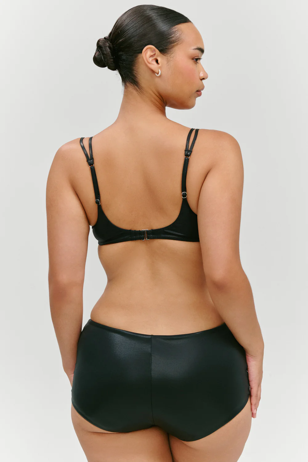 x KHY Zuma Metallic Swim Short - Black Chrome - Image 5