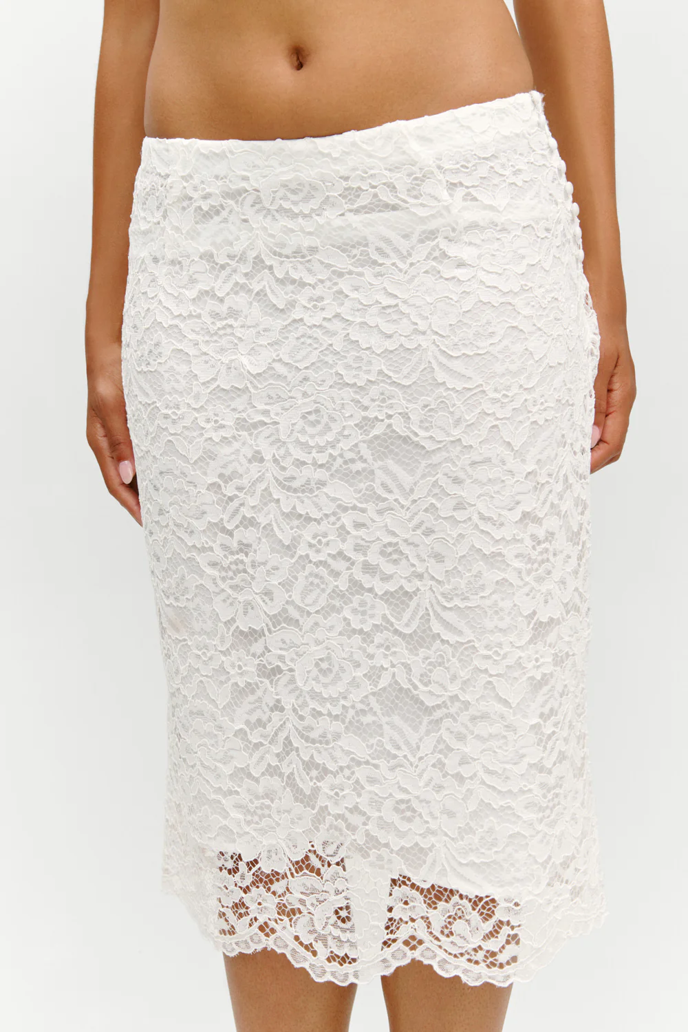 x Paige Lorenze Honeymoon Lace Midi Skirt - Sunday Ceremony - Image 2
