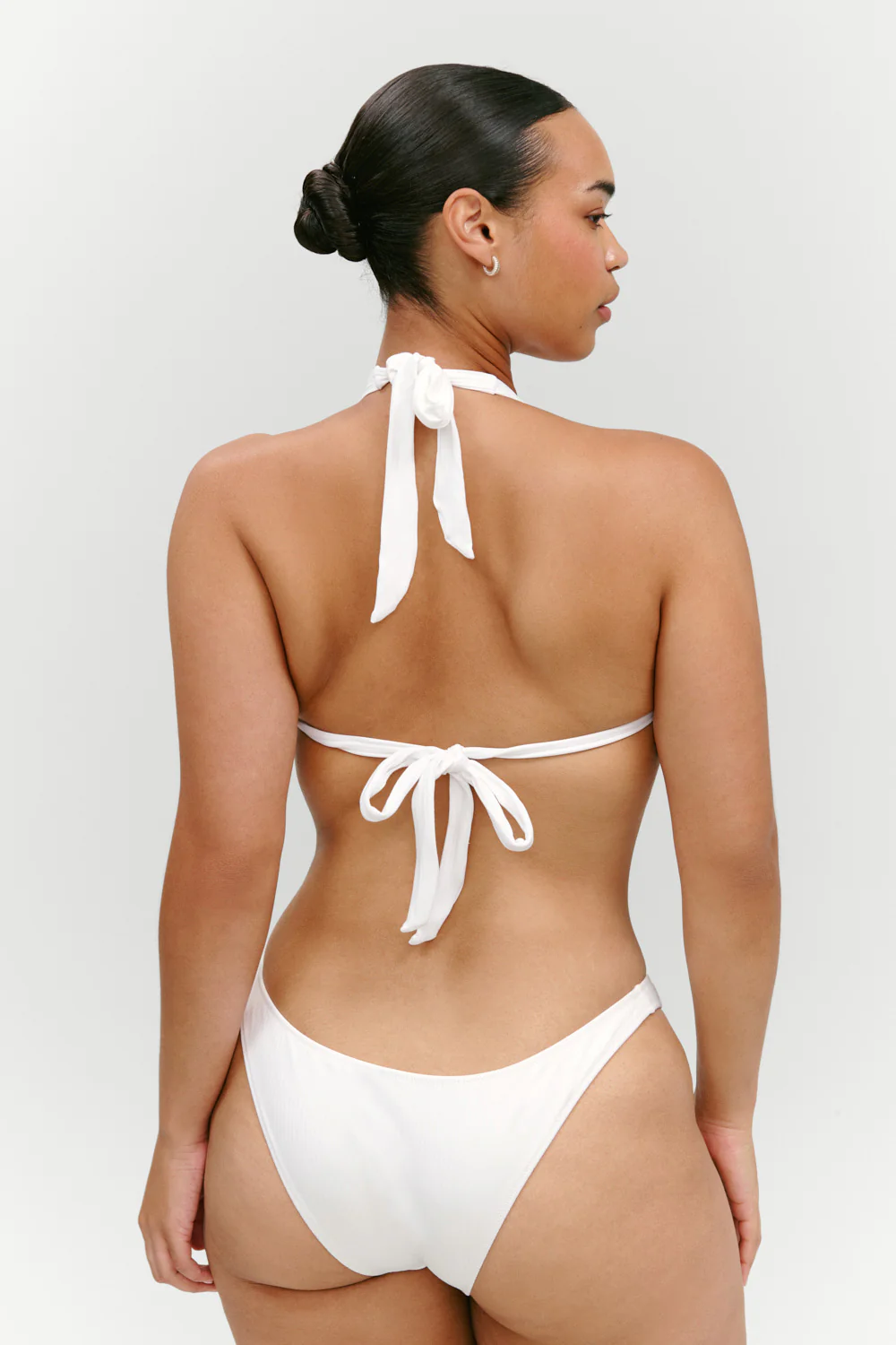 x Paige Lorenze Taite Ribbed Bikini Top - Marry Me - Image 4