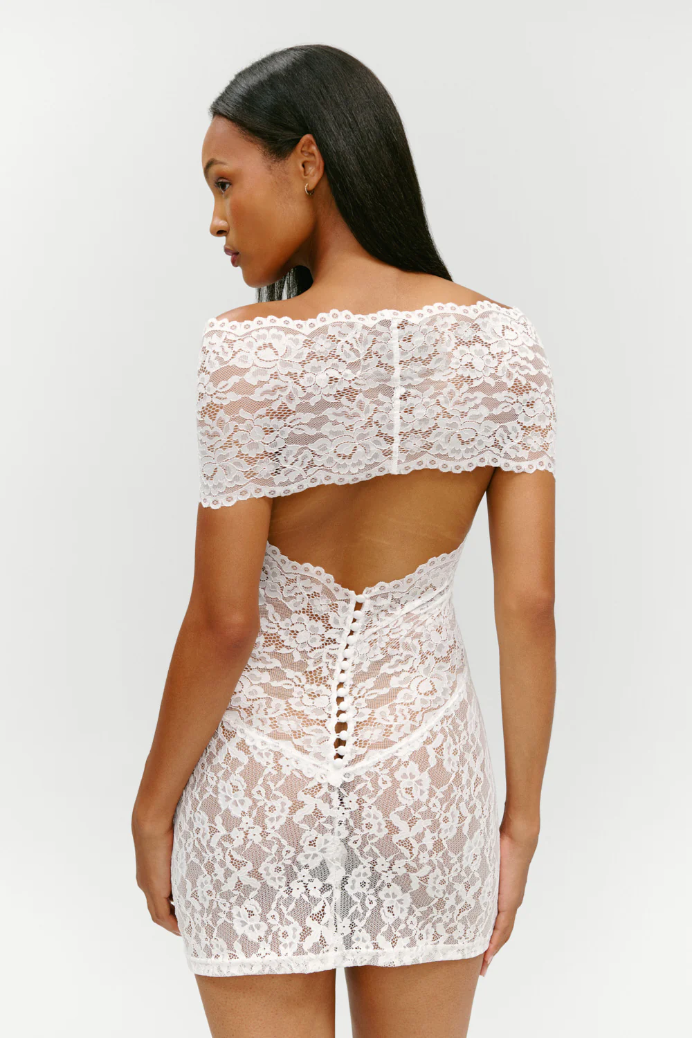 x Paige Lorenze True Love Lace Mini Dress - Sunday Ceremony - Image 5