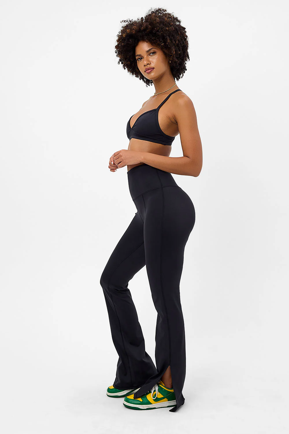 Zippy Flare Legging - Black - Image 6
